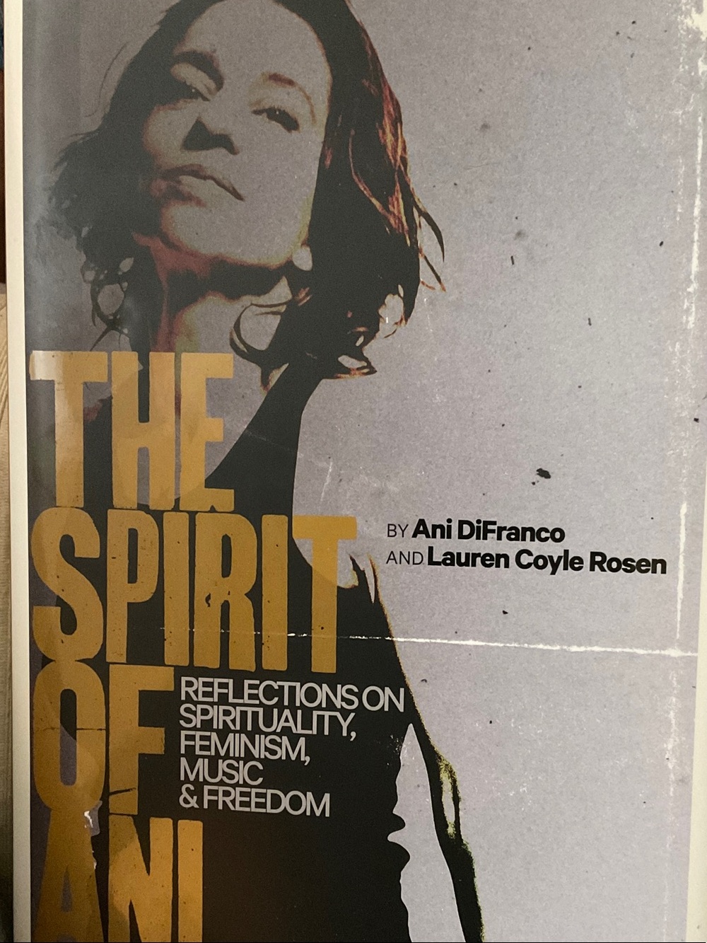 ⚫️SIGNED Ani DiFranco & Lauren Coyle Rosen, The Spirit of Ani Hardcover Book